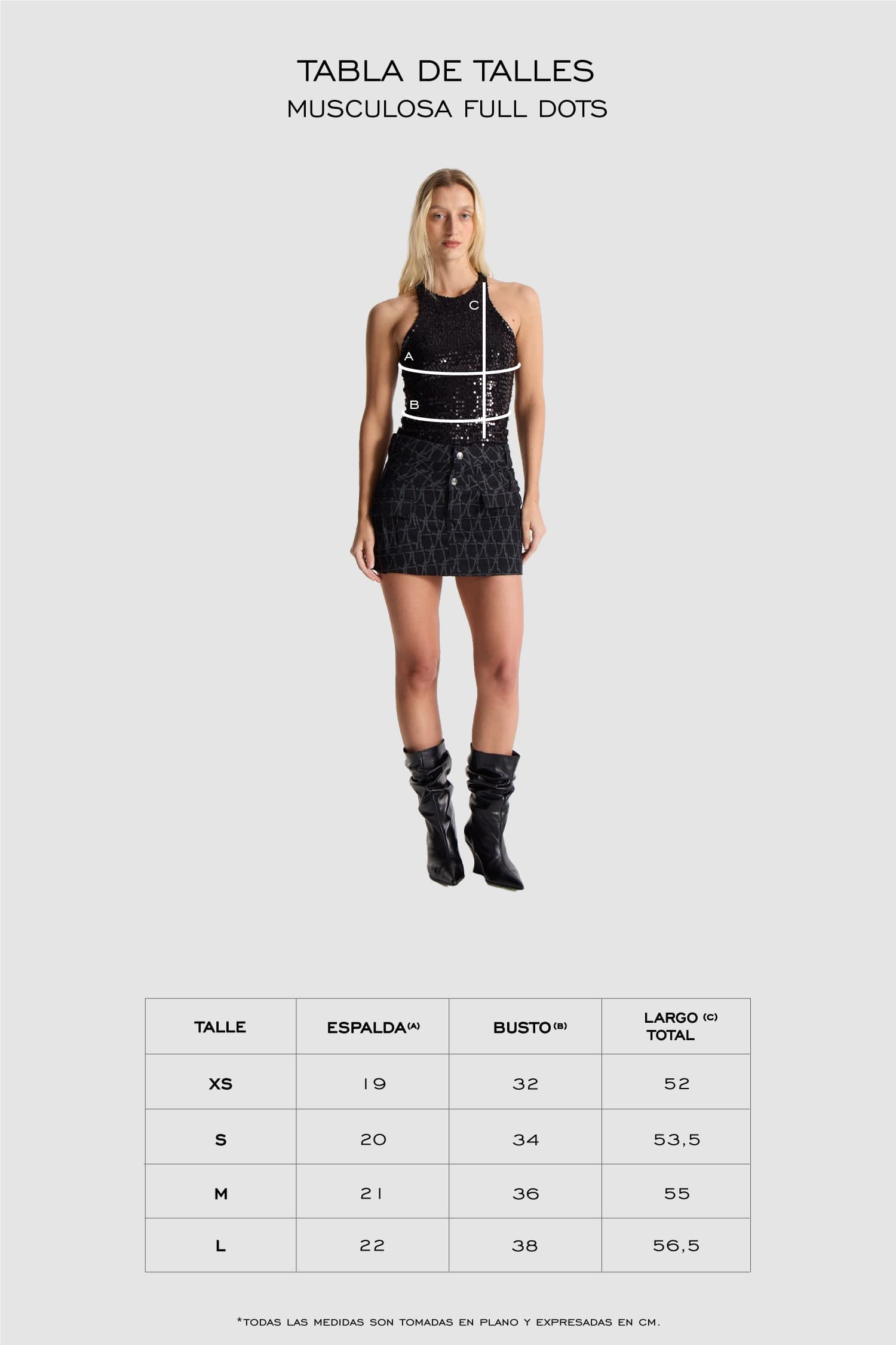 MUSCULOSA FULL DOTS